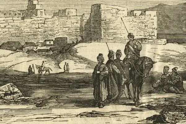 قلعه قدیمی پرتغالی در هرمز، خلیج‌فارس